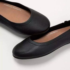 Fitflop Black Allegro Ballet Flat Comfortable  7